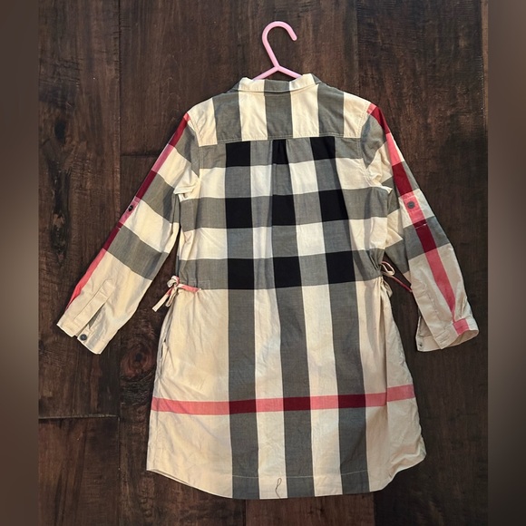 Burberry shirt dress - 7Y - Picture 5 of 5